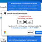 alerte sécurité windows appeler microsoft