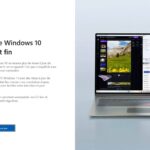 Message de fin du support Windows 10